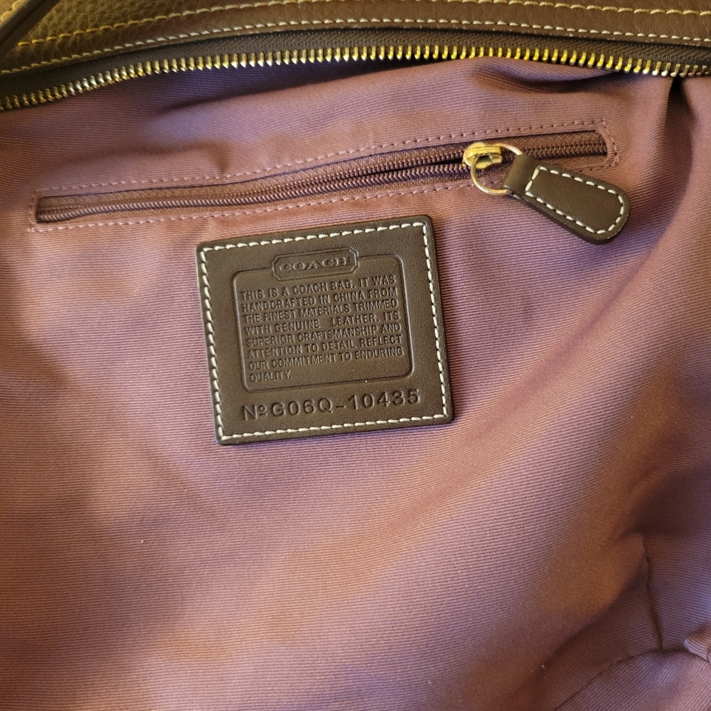 Coach Patchwork With Purple lining. Excellent Pre-loved Condition. - Picture 9 of 10
